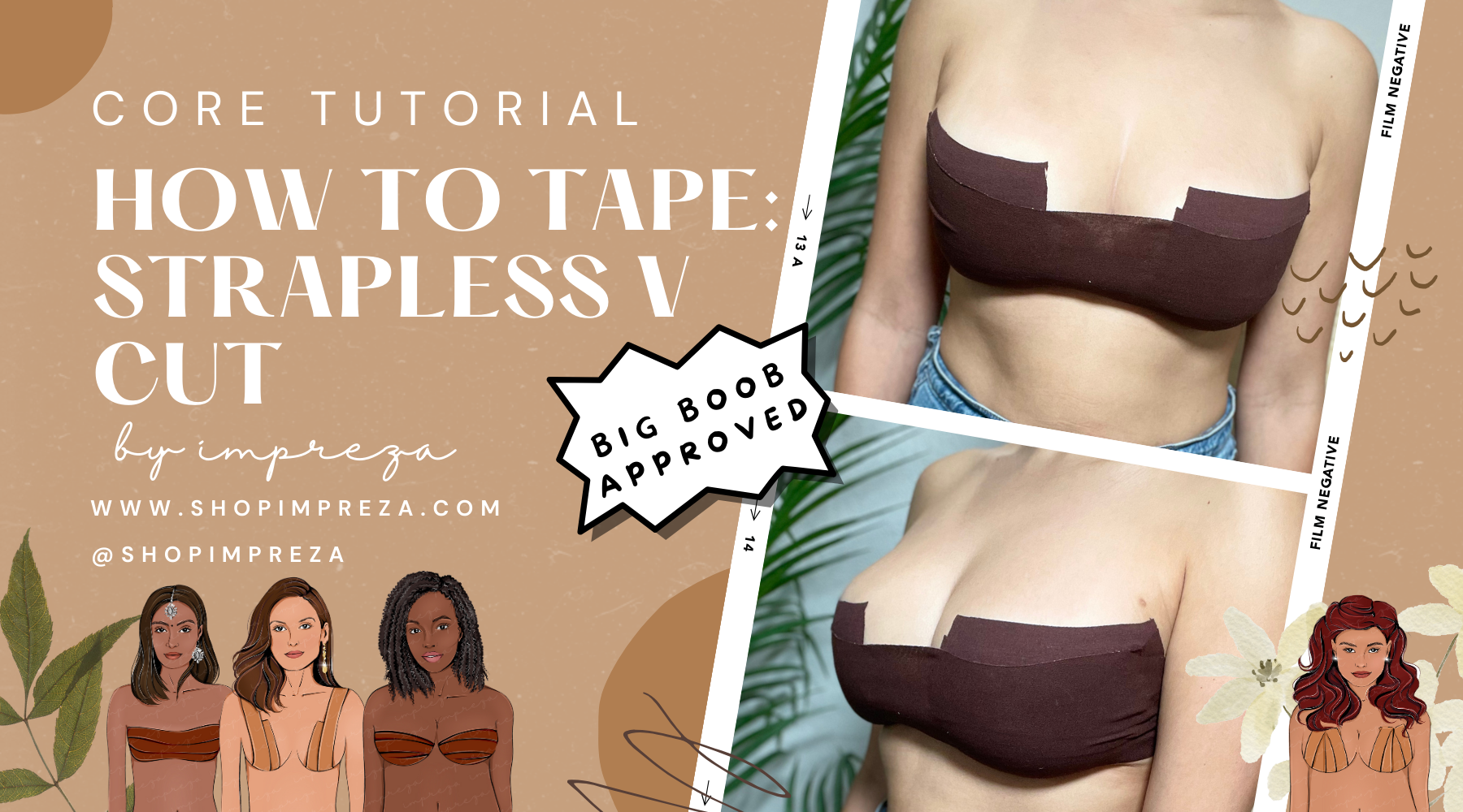 Tutorial for Strapless v cut