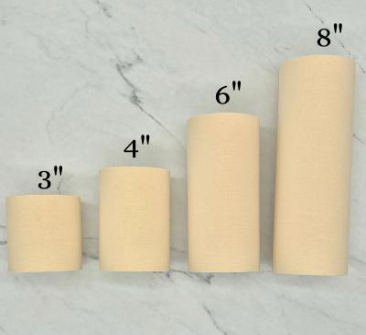 IMPREZA Breast & Body Tape - Sizes - 3 inches, 4 inches, 6 inches, 8 inches
